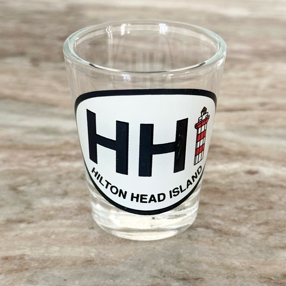 Hilton Head Island South Carolina Glass Shot Glass - Novelty Souvenir